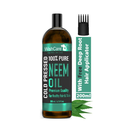 Wishcare 100% Pure Cold Pressed Neem Oil -200 ml