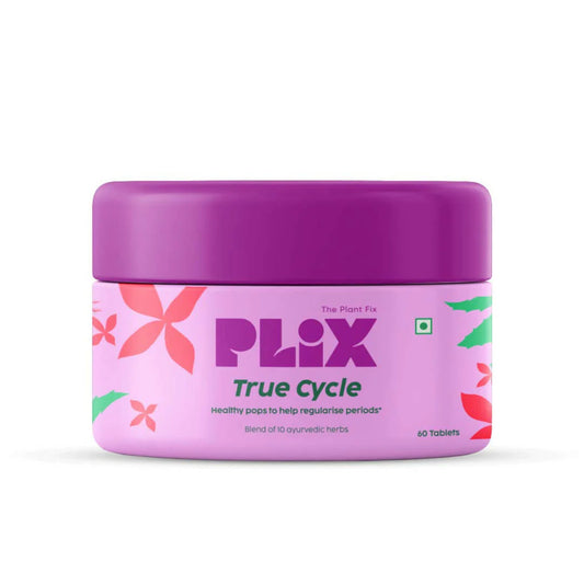 PLIX The Plant Fix Women's True Cycle Tablets -60 tabs