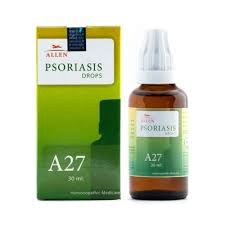 Allen Homeopathy A27 Psoriasis Drops