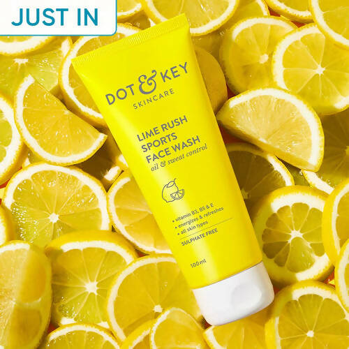 OT & KEY Lime Rush Sports Face Wash - 100Ml