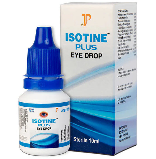 Isotine Plus Eye Drops -10 ml - Pack of 6