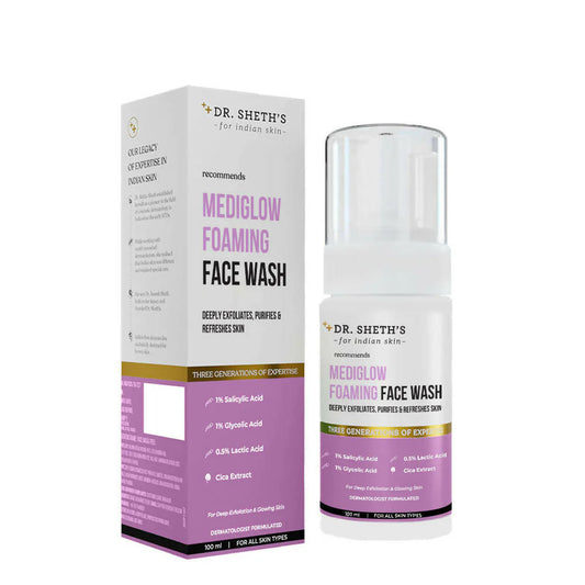 Dr. Sheth's Mediglow Foaming Face Wash --100 ml