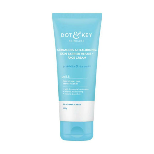 Dot & Key Ceramides & Hyaluronic Skin Barrier Repair + Face Cream -100 gm