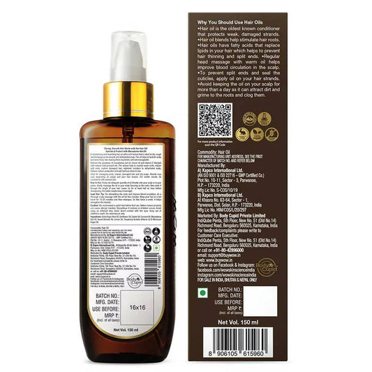 Wow Skin Science Nut Hair Oil -150 ml