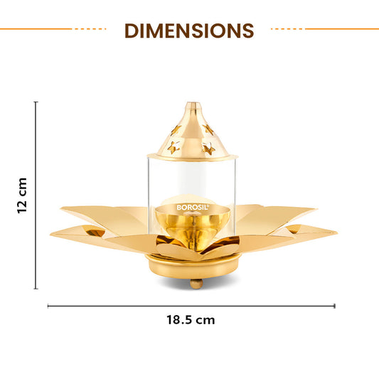 Borosil Kamal Akhand Diya