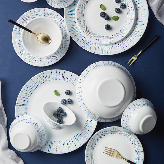 Larah by Borosil Pulse Dinner Set