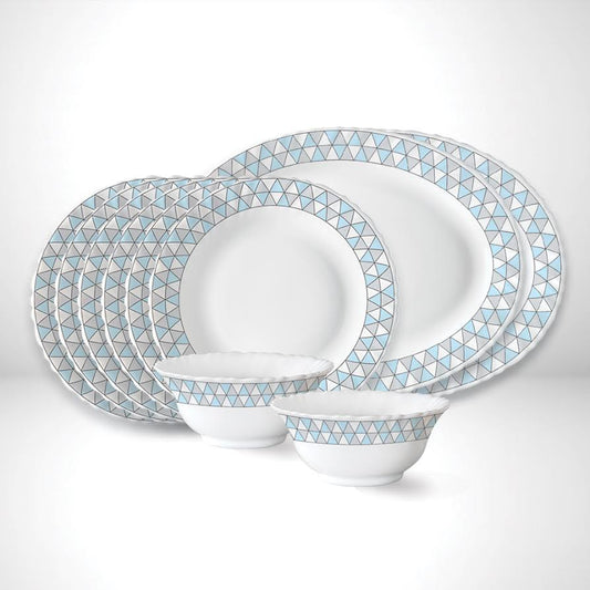 Larah by Borosil Weave Snack Set