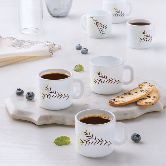 Larah by Borosil Oak Mug Set