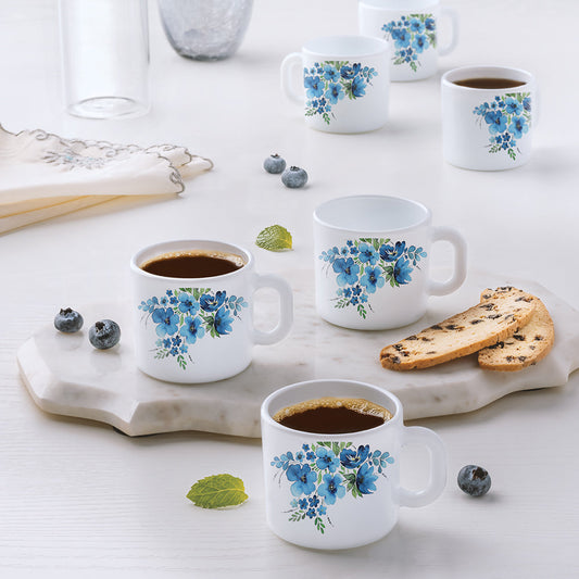 Larah by Borosil Pansy Mug Set