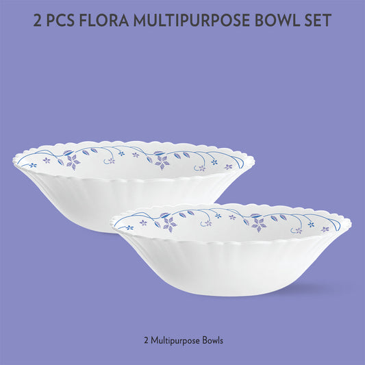 Larah by Borosil Flora Multipurpose Bowl