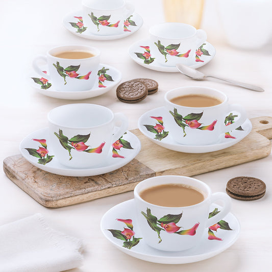 Larah by Borosil Stargazer Cup n Saucer Set