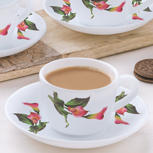 Larah by Borosil Stargazer Cup n Saucer Set