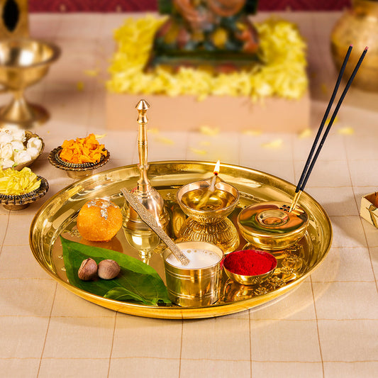 Borosil Puja Thali