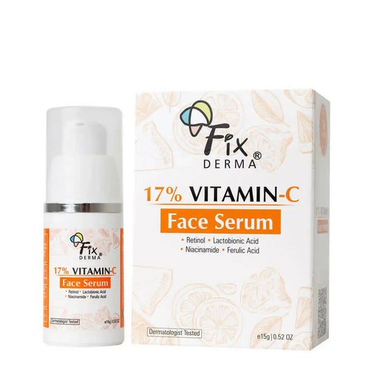 Fixderma 17% Vitamin C Face Serum -15 gm