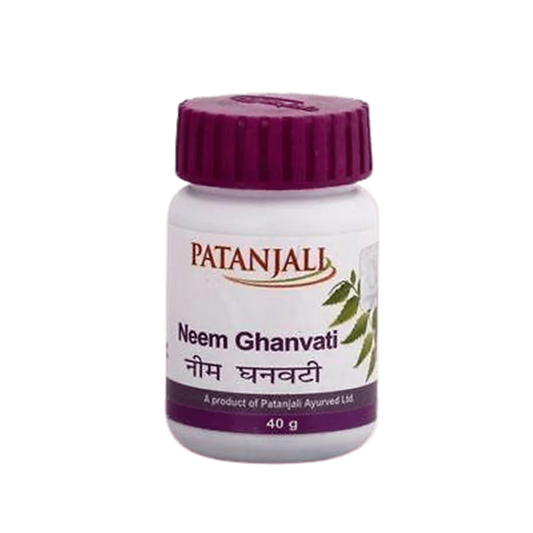 Patanjali Neem Ghan Vati -60 tabs - Pack of 1