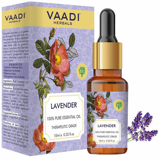 Vaadi Herbals Lavender Oil Therapeutic Grade -10 ML