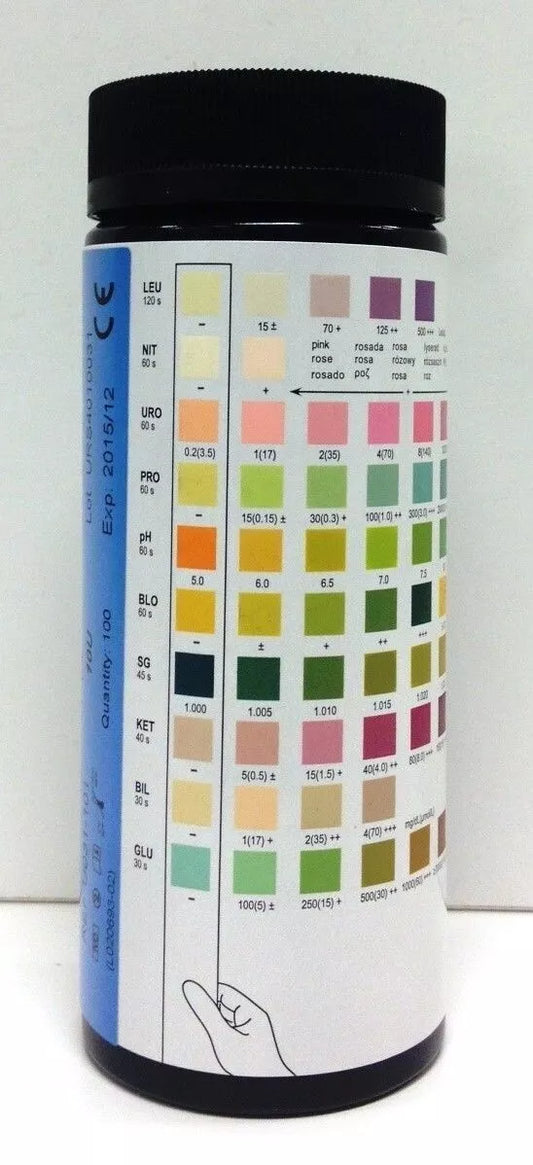 Mission Urine Strips 10 Parameters