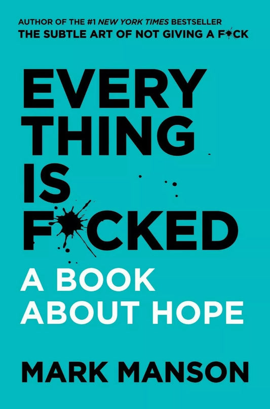 Mark Manson Book Set: The Subtle Art of Not Giving a Fck & Everything is Fcked – Boxed Edition