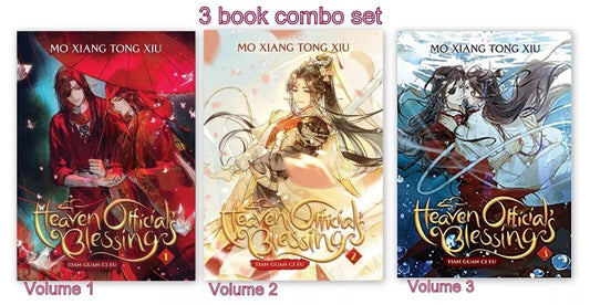 Heaven Official's Blessing: Tian Guan CI Fu Volume 1 , 2 and 3-paperback