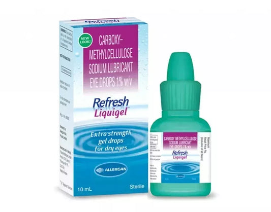 REFRESH LIQUIGEL Lubricant Eye Gel total 30ml pack of 3