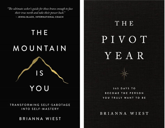 The Mountain Is You & The Pivot Year Paperback (combobooks)