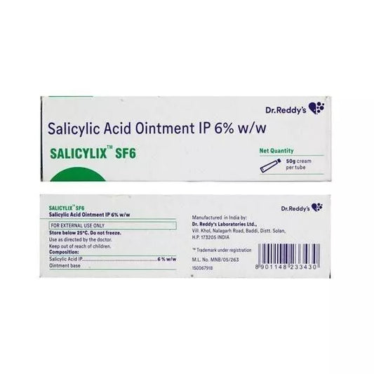 Salicylic Acid SF 6 Ointment (50gm)