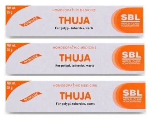 SBL Pomade Thuja Ointment 25g(Pack of 3)