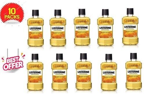 Listerine Original Mouthwash 500ml  (pack of 10)