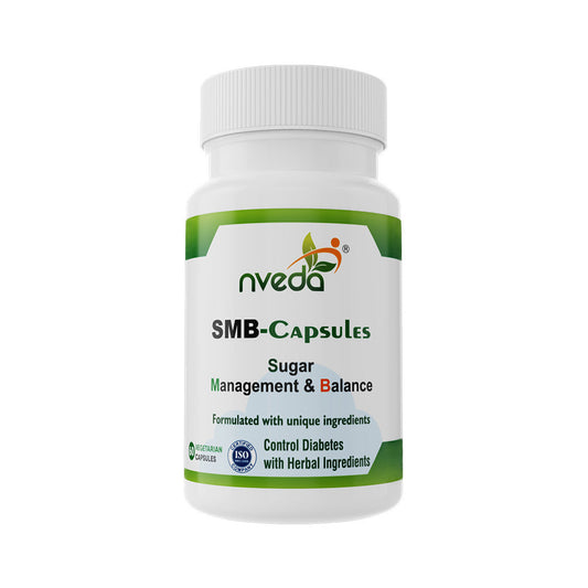 Nveda SMB Capsules for Sugar Management and Balance - 60 Capsules