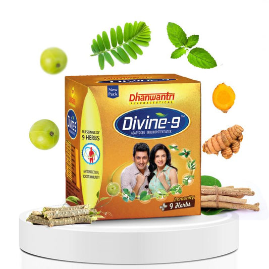 Dhanwantri Pharmaceutical Divine 9 Adptogen Immunity Booster
