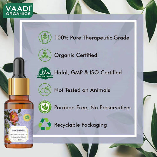 Vaadi Herbals Lavender Oil Therapeutic Grade -10 ML