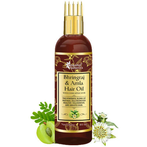 Oriental Botanics Bhringraj & Amla Hair Oil -100 ml