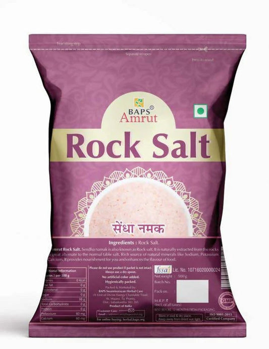 Baps Amrut Rock Salt -500 gm