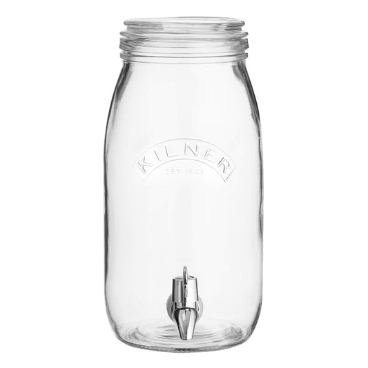 Glass Jar with Dispensing Tap for Drink and Beverages | 3 Litre