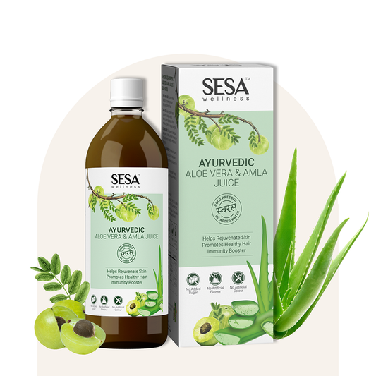 Sesa Ayurvedic Aloe Vera & Amla Juice - 1 lit