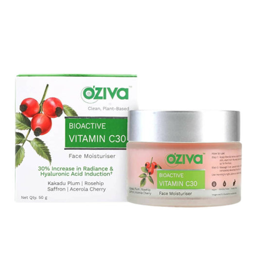 OZiva Bioactive Vitamin C30 Face Moisturiser