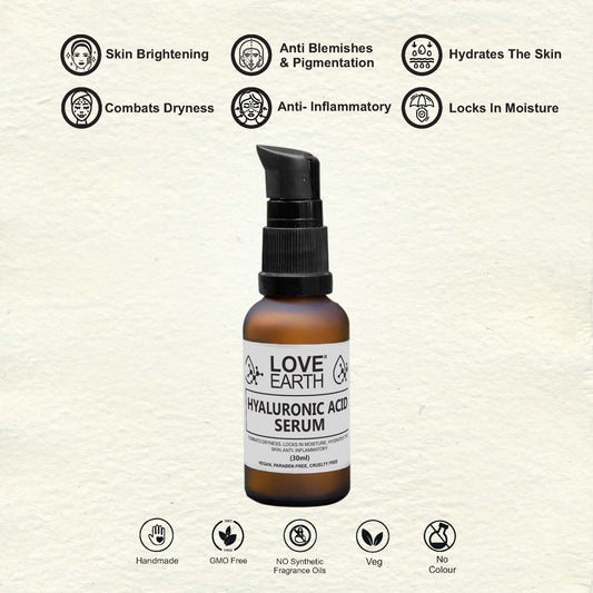 Love Earth Hyaluronic Acid Serum - 30 ml