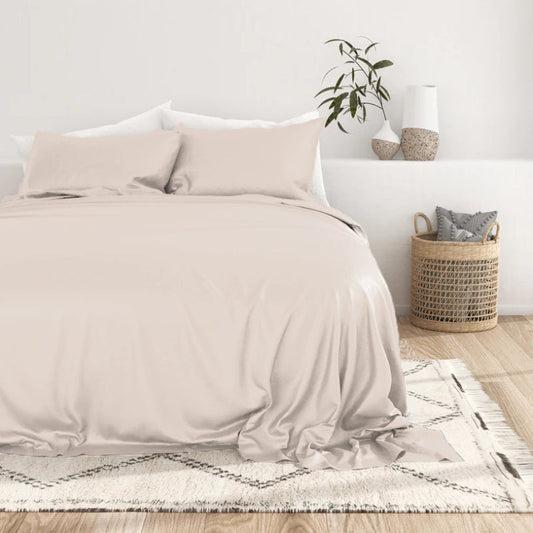 Ivory Bamboo Bedsheet Set | Multiple Sizes