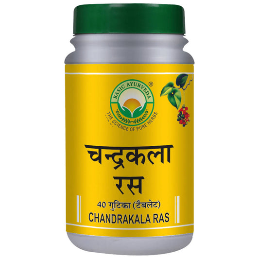 Basic Ayurveda Chandrakala Ras Tablet - 40 Tablet