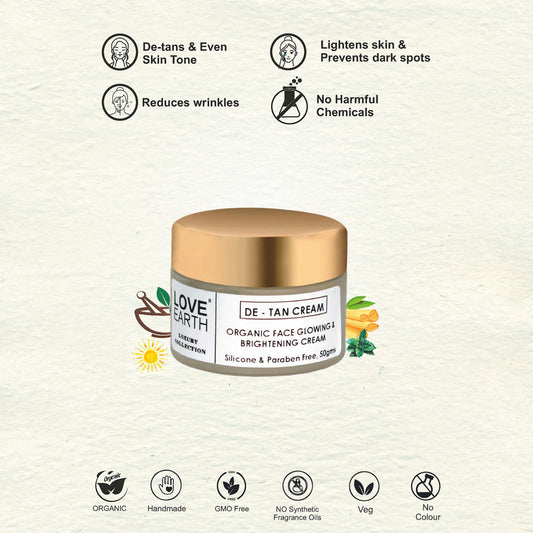 Love Earth Hydrating & Brightening Moisturizing Cream – 50g