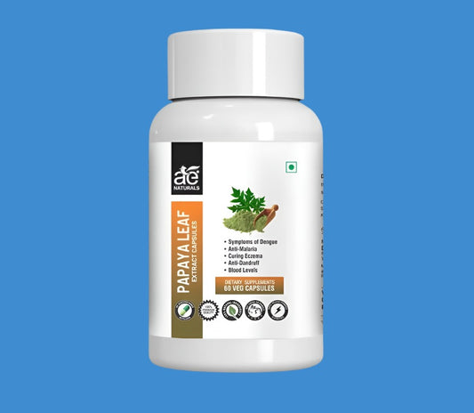 Ae Naturals Papaya Leaf Extract Capsules