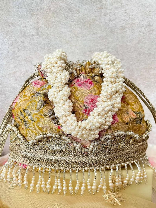 Potli Bag for Gift| Elegant Clutch Purse Potli Bag