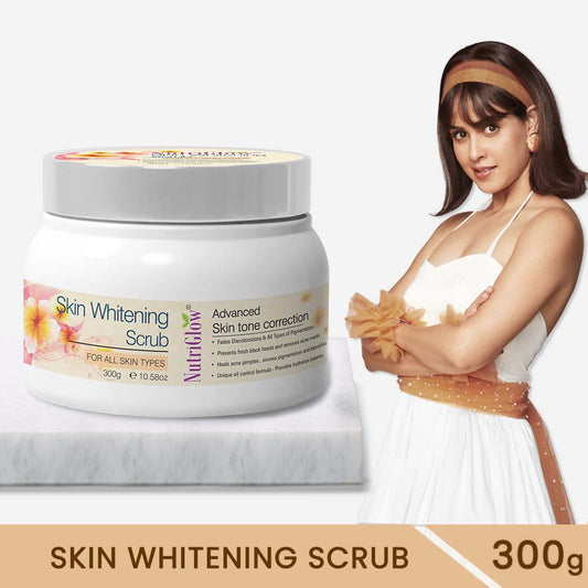 NutriGlow Brightening Face Scrub – Deep Cleansing & Radiance Boost, 300g
