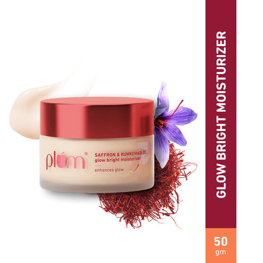 Plum Saffron & Kumkumadi Oil Glow Bright Moisturizer - 50 GMS