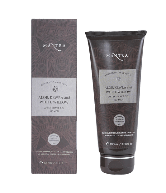 Mantra Herbal Aloe, Kewra & White Willow After Shave Gel For Men