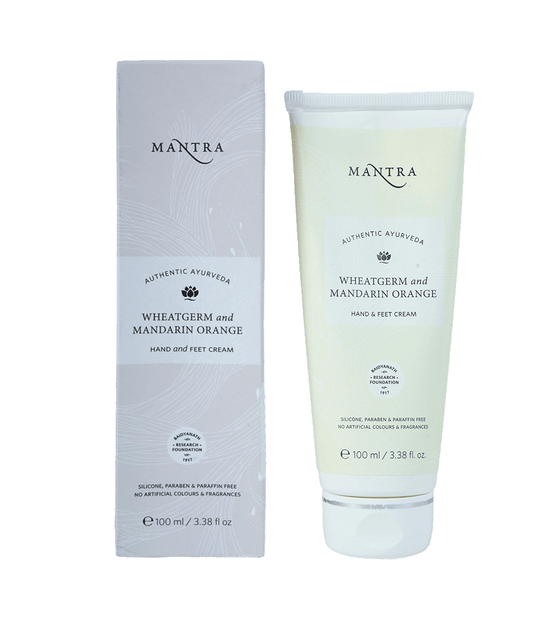 Mantra Herbal Wheatgerm & Mandarin Orange Hand & Feet Cream