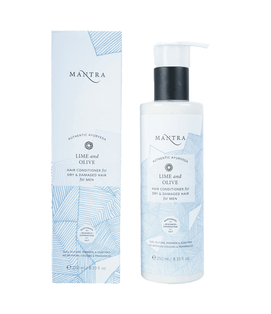 Mantra Herbal Lime And Olive Hair Conditioner For Dry & Damaged Hair For Men
