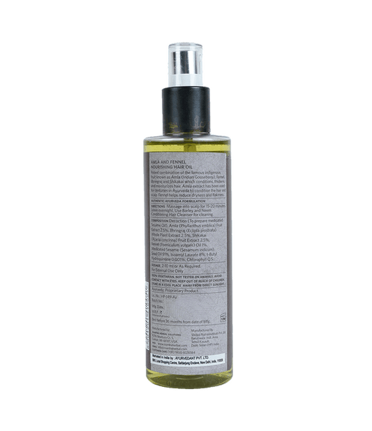 Mantra Herbal Amla And Fennel Nourishing Hair Oil For Men