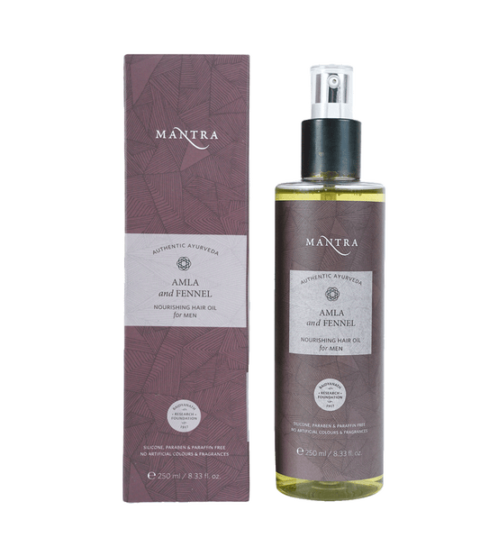 Mantra Herbal Amla And Fennel Nourishing Hair Oil For Men