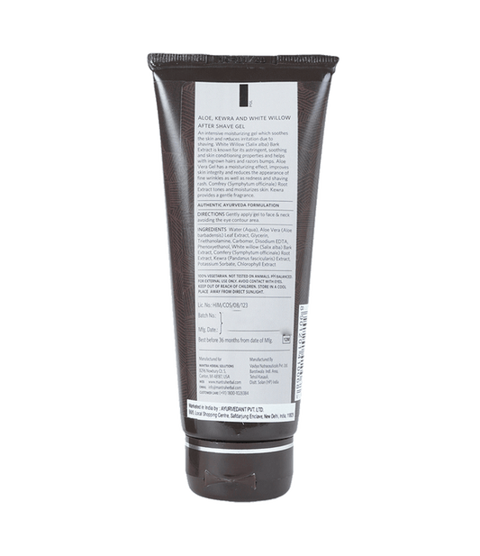 Mantra Herbal Aloe, Kewra & White Willow After Shave Gel For Men